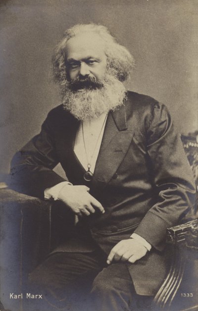 Karl Marx (1818-1883), philosophe, économiste, historien et théoricien politique allemand - English Photographer